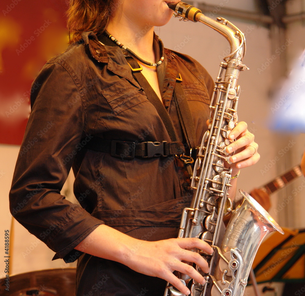 Obraz premium saxophon 2