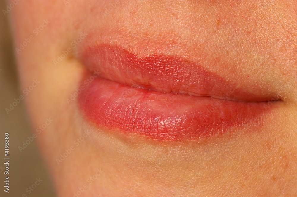 Obraz premium Bouche Féminine