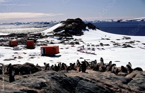 Base temporaire antarctique