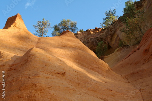 Obraz na płótnie Carrière d'ocre a roussillon de provence
