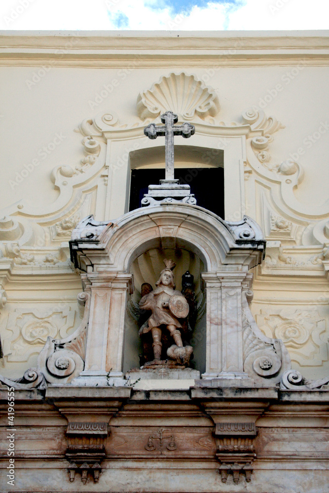 Portada de San Miguel Árcangel (Jerez de los Caballeros)