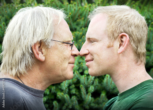 Foto Vater und Sohn