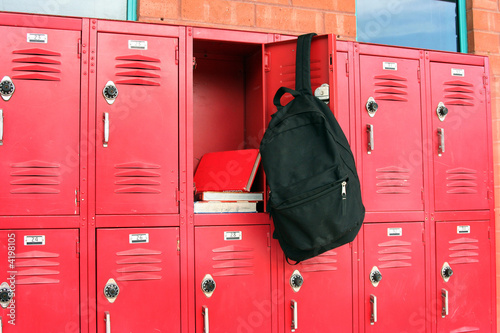 Fotografia, Obraz School Lockers