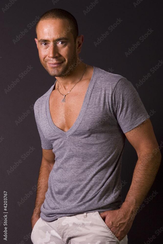 Man's portrait