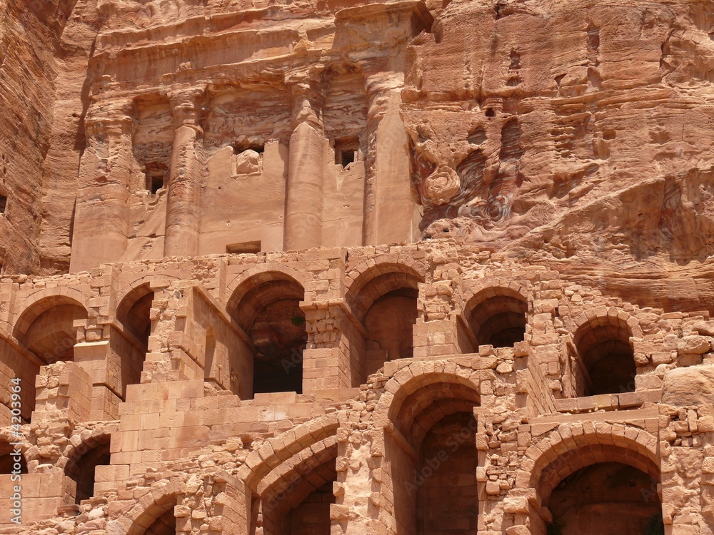 Tombs of Kings, Burial chambers, Petra, Jordan
