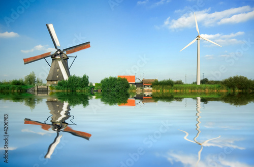 old and new wind energy