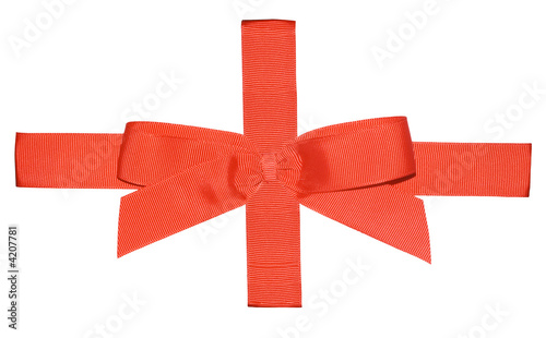 Lazo rojo de regalo