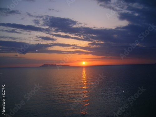 The Greek Isles - Sunset on Corfu