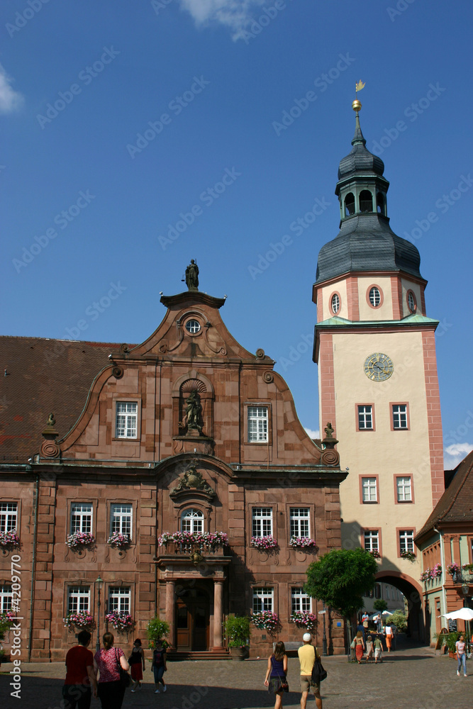 Fototapeta premium Marktplatz Ettlingen