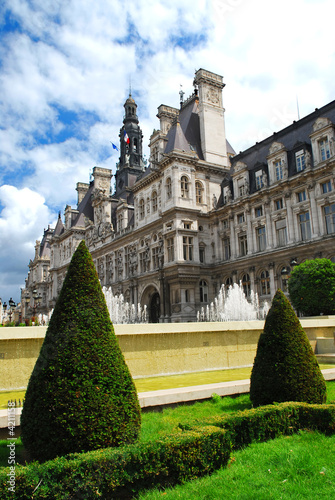 Hotel de Ville in Paris photo