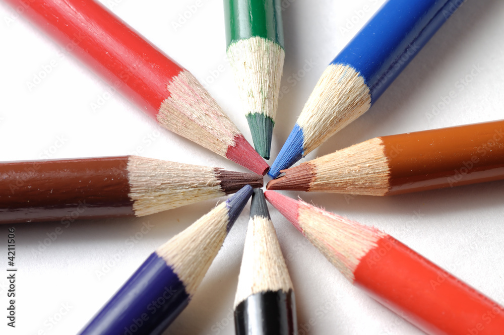 Fototapeta premium Group of pencils