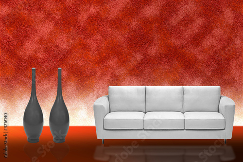 Gorgeous red interior