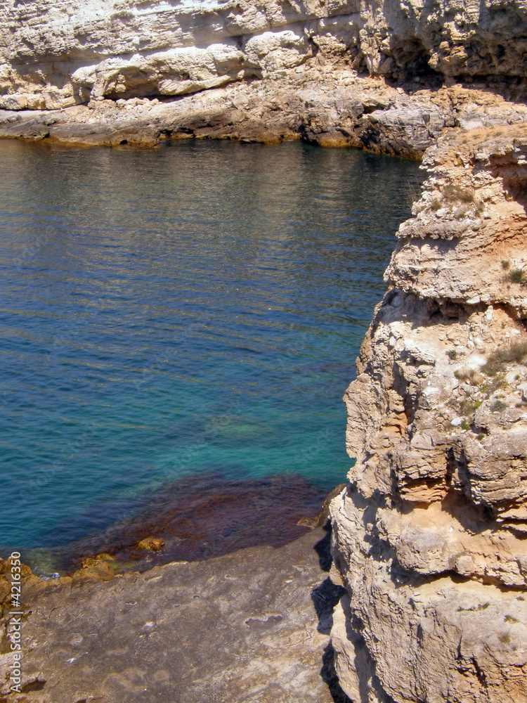 Obraz premium sea coast. The western Crimea. Tarhankut