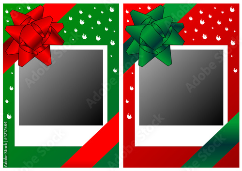 Photos with christmas bow