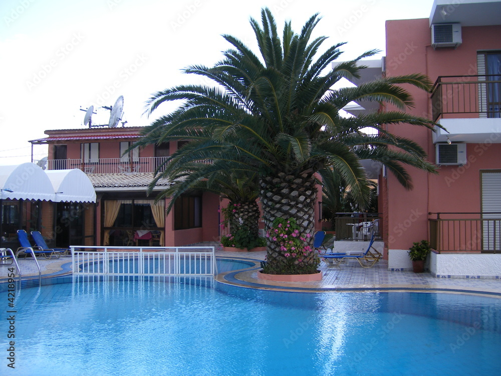 The Greek Isles - The Resort Pool & Palms 