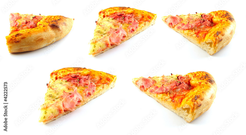 Pizza slices Pizza slices