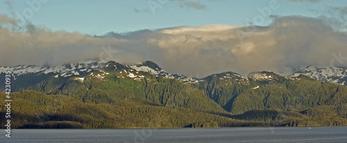 Mountains of Alaska Coast