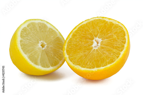 Orange et citron