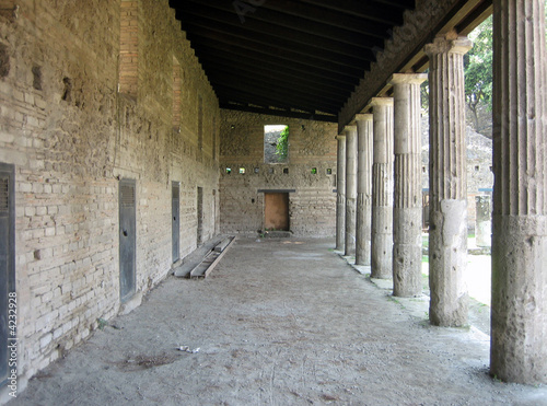 Gladiator Quarters in Pompei