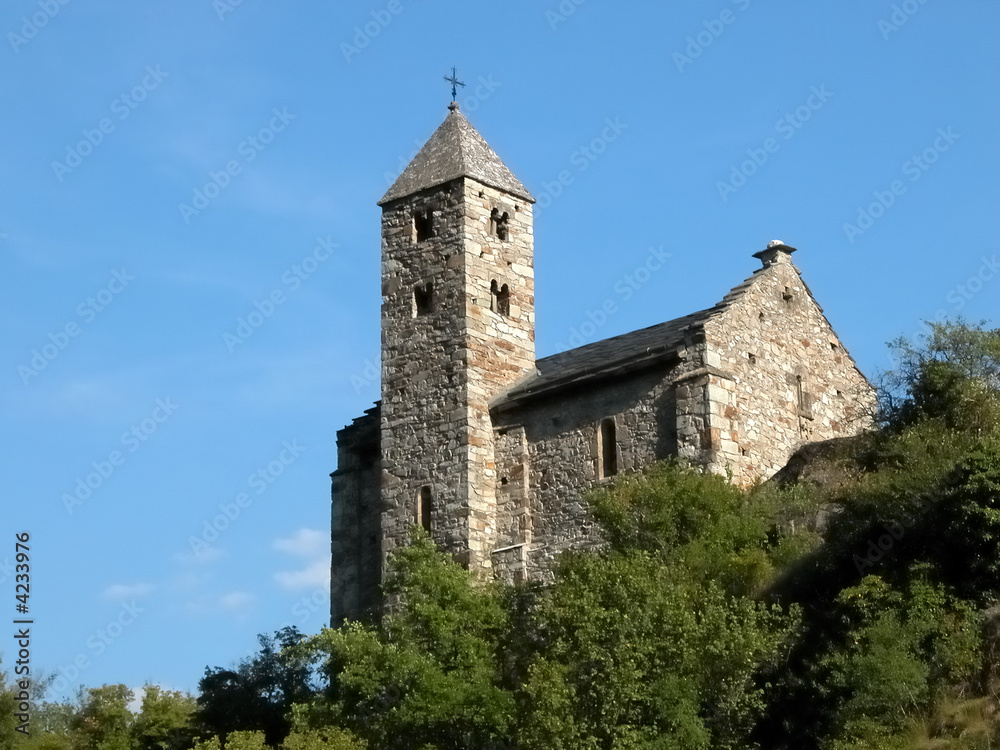 Chiesa sulle montagne di Sion