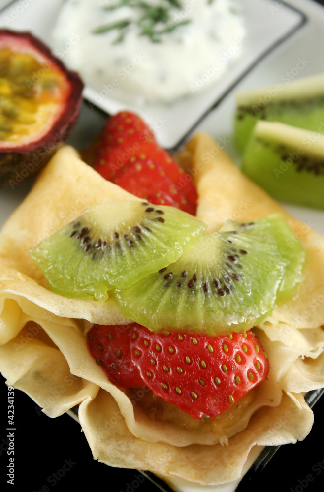 Strawberry Filled Pancake 3 Strawberry Filled Pancake 3