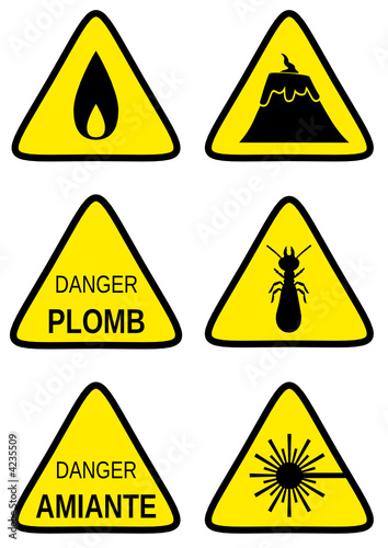 Collection de panneaux de danger 2