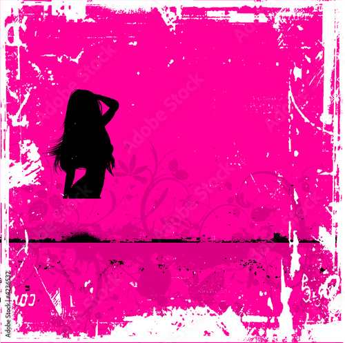 Sexy grunge female