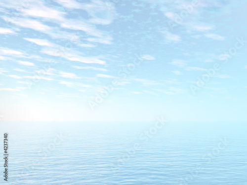 Sunrise over the sea