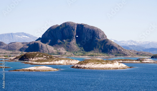 Torghatten, Torget island, near Bronnoysund, Norway