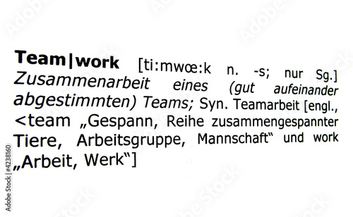 Definition: Teamwork