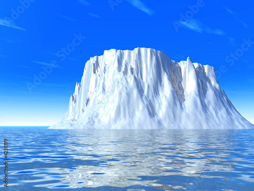 snow-white cold iceberg © Serp