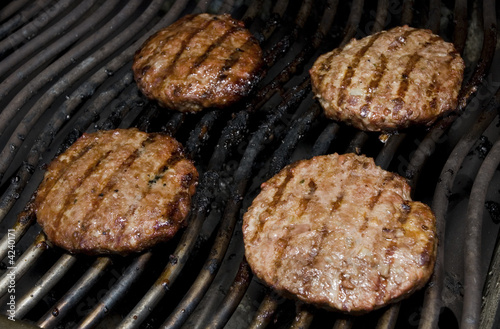 Burgers on the Grill