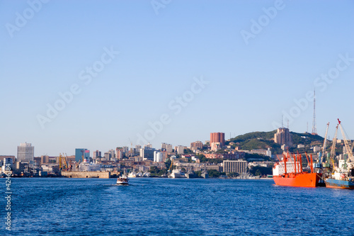 Russia. Port Vladivostok.