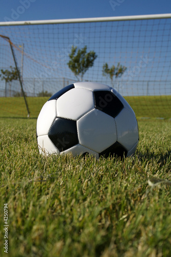 Soccer Ball and Goal © JJAVA