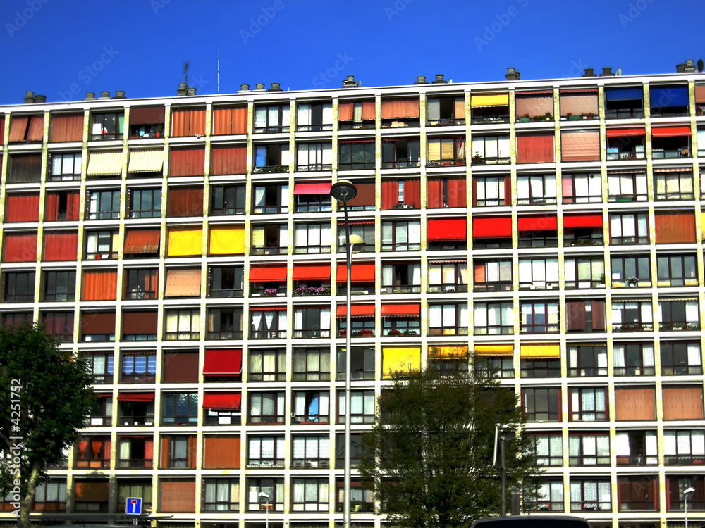 facades multicolor