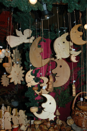 Christmas ornaments, Christmas market, Dresden, Germany