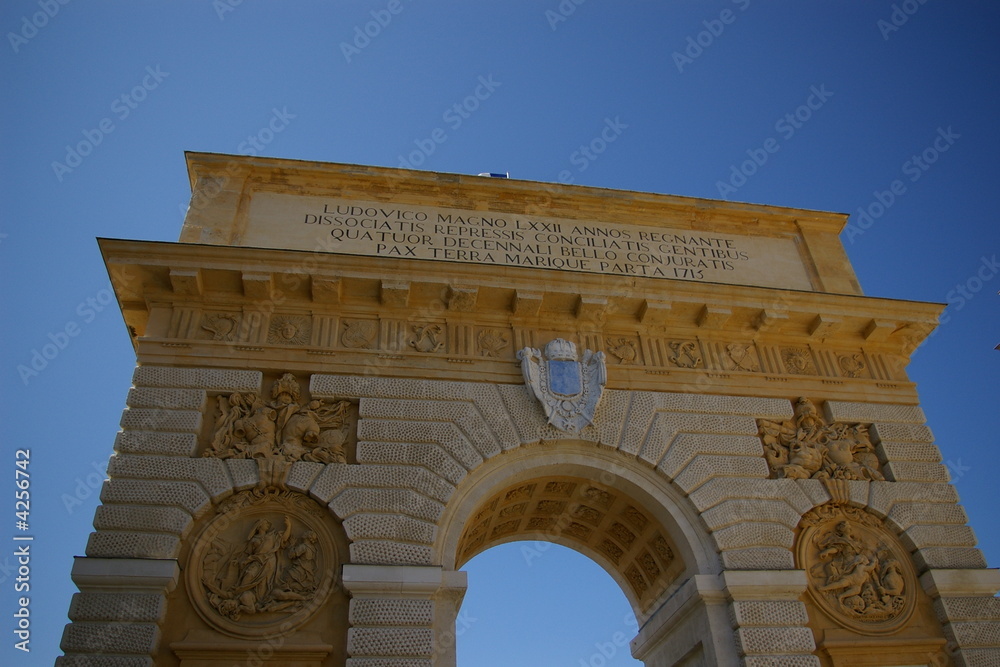 Obraz premium Arc de Triomphe de Montpellier