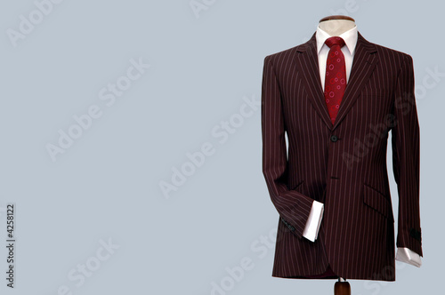 Suit on shop mannequins