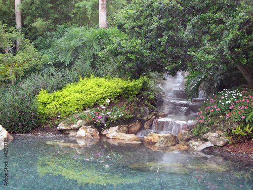 Steamy Waterfall