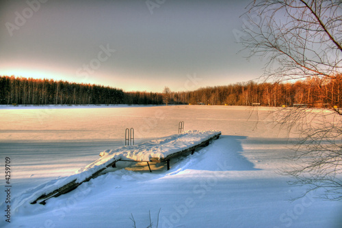 Winter lake