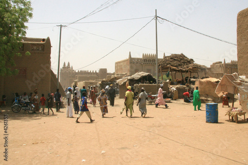 djenné,place du marché