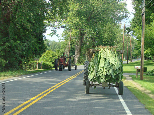 Tractor Traffic on Rural Road