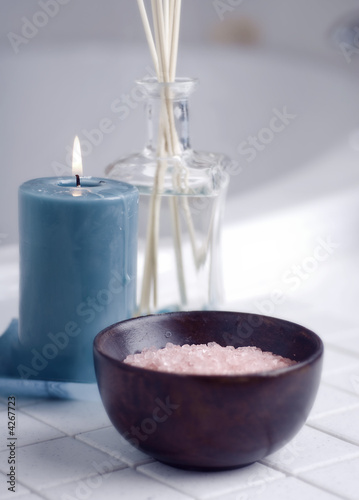 Candle  Bath Tub and Wellness