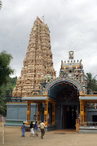 Entrance to the temple photo