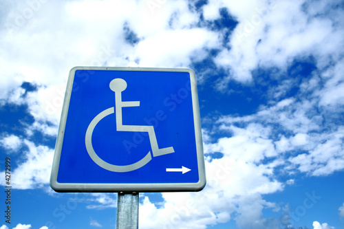 Handicapped signal
