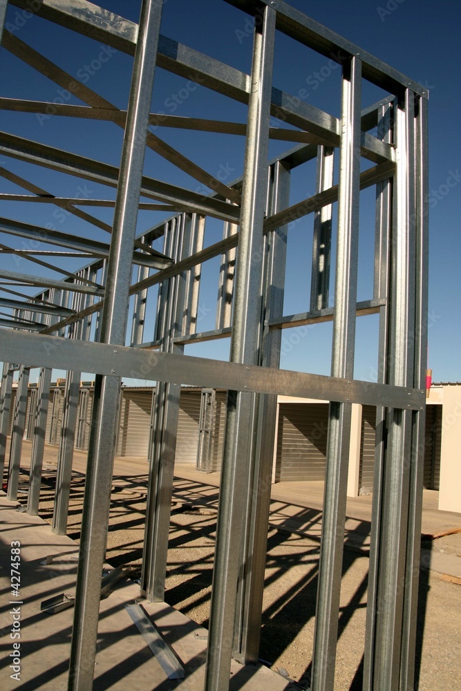 Obraz premium steel building