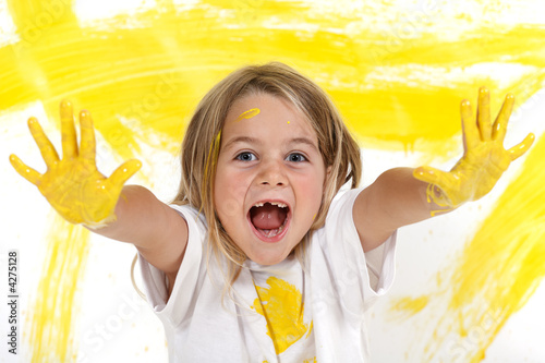 Peinture enfants et créativité