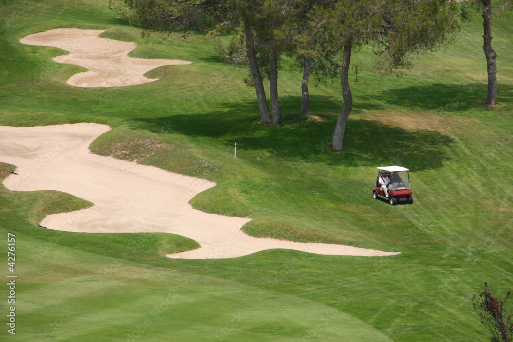 Fototapeta premium Campo de golf