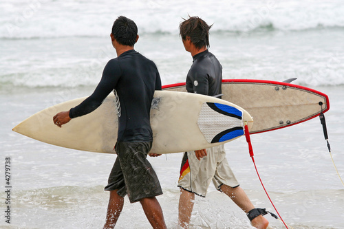Watching the surf