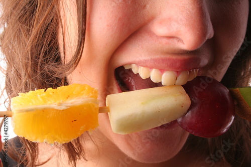 brochette de frutas